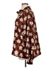 Hayden 100% Polyester Print Brown Long Sleeve Blouse Size XL - photo 5