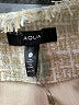 Aqua 100% Polyester Tweed Ivory Blazer Size S - photo 6