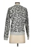 Lucky Brand Animal Print Gray Pullover Sweater Size S - photo 2