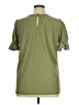Reba Green Short Sleeve Blouse Size XL - photo 2
