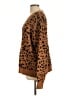 Adora Animal Print Brown Pullover Sweater Size L - photo 5
