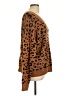 Adora Animal Print Brown Pullover Sweater Size L - photo 4