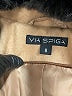 Via Spiga Tan Wool Coat Size 8 - photo 6