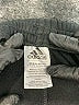Adidas 100% Polyester Black Track Pants Size 14 - photo 3