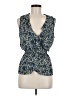 Max Studio 100% Polyester Blue Sleeveless Blouse Size M - photo 1