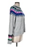 Caslon Chevron-herringbone Gray Pullover Sweater Size M - photo 4