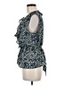 Max Studio 100% Polyester Blue Sleeveless Blouse Size M - photo 5