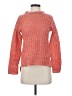Field Flower Tweed Orange Pullover Sweater Size S - photo 1