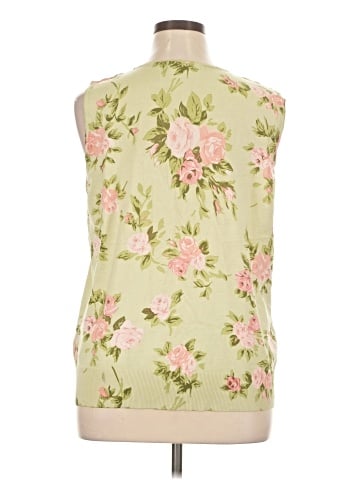 August Silk Sleeveless Blouse (view 2)