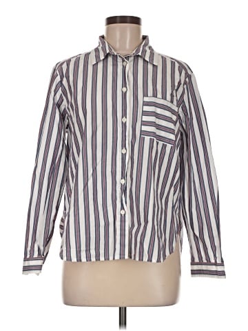 Ann Taylor LOFT Long Sleeve Button-Down Shirt (view 1)