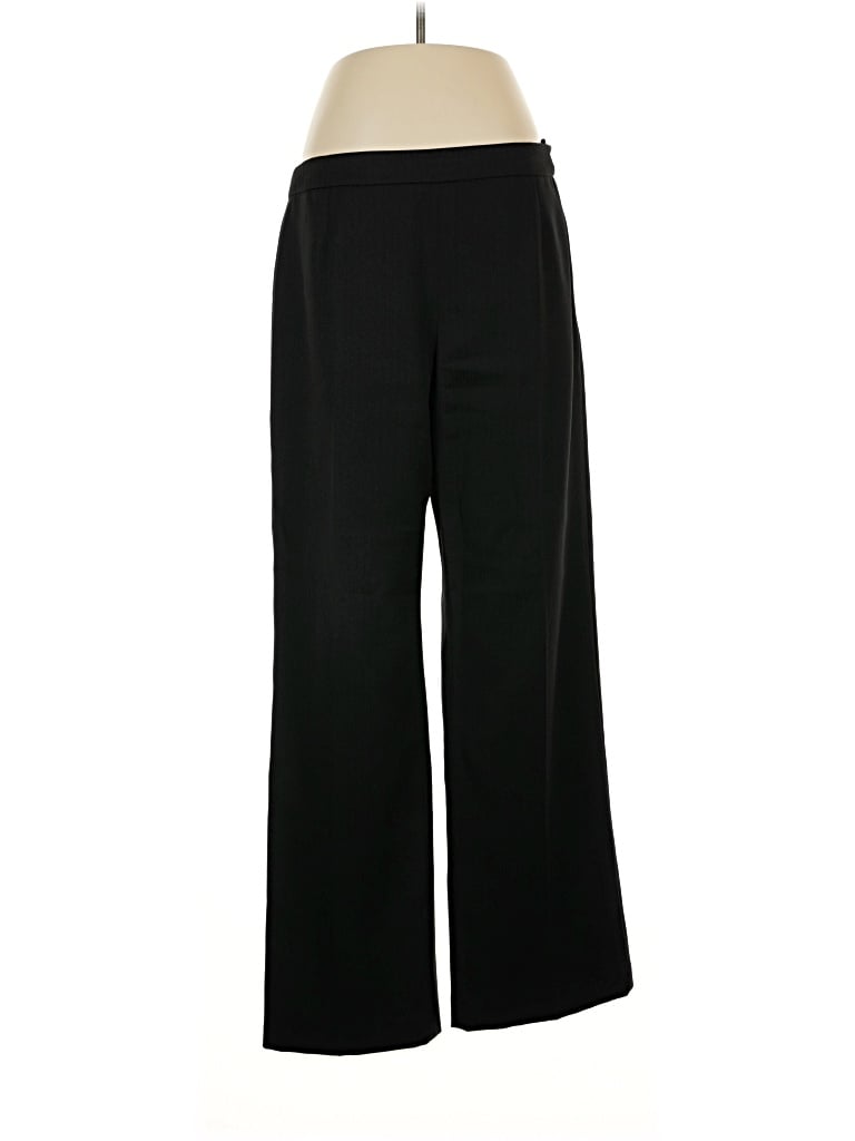 Pre-owned Le Suit Dress Pants In Black