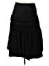 Ethos Solid Black Casual Skirt Size 2 - photo 1