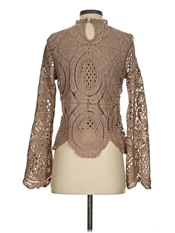 Ultra Pink Long Sleeve Blouse (view 2)