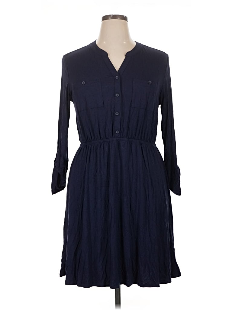 Pre-owned 41hawthorn Casual Dress In Blue