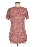 oasis Paisley Red Pink Short Sleeve T-Shirt Size M - photo 2