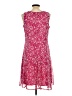 Perceptions Pink Casual Dress Size L - photo 2