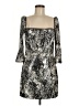 Rachel Zoe Metallic Silver Cocktail Dress Size 8 - photo 1