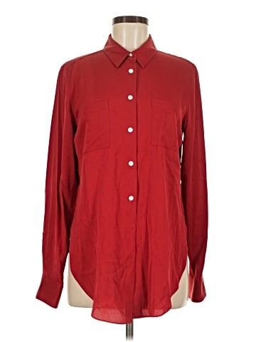 Theory Long Sleeve Button-Down Shirt (view 1)