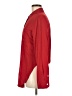 Theory Burgundy Long Sleeve Button-Down Shirt Size M - photo 5