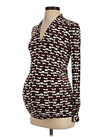 A Pea in the Pod Long Sleeve Blouse (view 1)