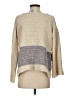 Alya 100% Polyester Color Block Tan Pullover Sweater Size S - photo 2