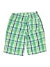 Hanna Andersson 100% Cotton Plaid Green Shorts Size 100 cm / US 3-4 - photo 2