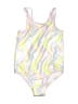 Penelope Mack Tie-dye Silver One Piece Swimsuit Size 12 - photo 1