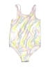 Penelope Mack Tie-dye Silver One Piece Swimsuit Size 12 - photo 1