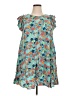 Easel 100% Rayon Blue Casual Dress Size 1X - photo 1