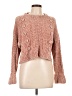 Illa Illa 100% Polyester Pink Pullover Sweater Size L - photo 1