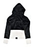 Unbranded Black Zip Up Hoodie Size 6 - photo 2