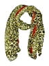 Assorted Brands Animal Print Green Scarf One size - photo 1