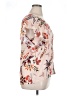 Sanctuary 100% Viscose Floral Pink Short Sleeve Blouse Size XL - photo 4
