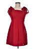 Lulus Solid Red Cocktail Dress Size M - photo 1