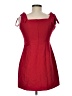 Lulus Solid Red Cocktail Dress Size M - photo 2