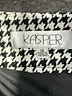 Kasper 100% Polyester Houndstooth Gray Casual Skirt Size 16 - photo 4