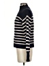 Topshop Stripes Blue Turtleneck Sweater Size 2 - photo 5