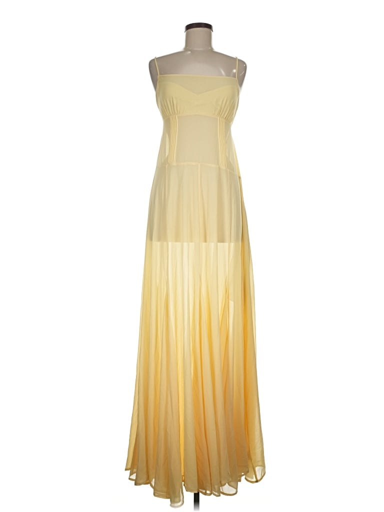 Pre-owned Camila Coelho Cocktail Dress In Yellow