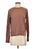 Lux Brown Long Sleeve Top Size S - photo 1