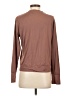 Lux Brown Long Sleeve Top Size S - photo 2