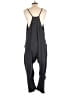 FP Movement Solid Black Jumpsuit Size L - photo 2
