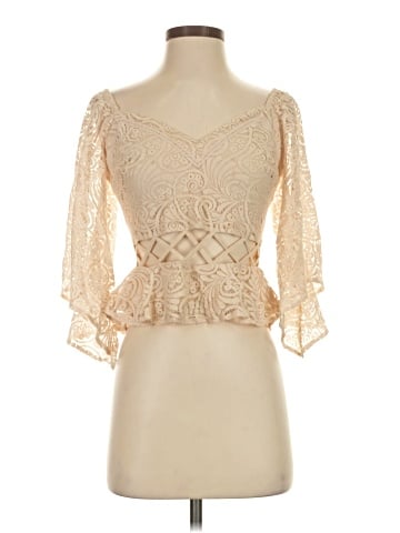 Bebe 3/4 Sleeve Blouse (view 1)