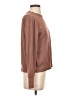 Lux Brown Long Sleeve Top Size S - photo 4