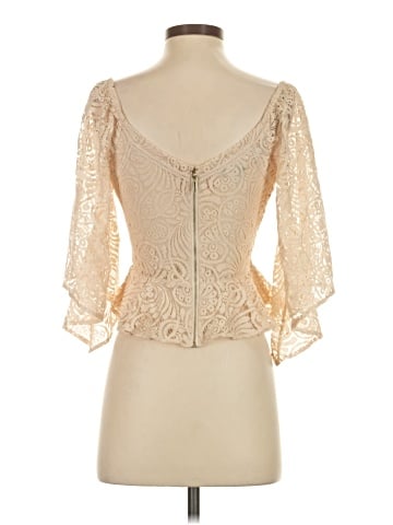 Bebe 3/4 Sleeve Blouse (view 2)