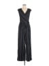Emma & Michele Stripes Black Jumpsuit Size M - photo 1