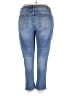 Jordache Floral Blue Jeans Size 24 - photo 2