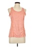 Reebok 100% Polyester Orange Active Tank Size L - photo 1