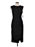 DKNY 100% Polyester Black Cocktail Dress Size 6 - photo 1