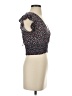 Final Touch 100% Rayon Black Short Sleeve Top Size S - photo 4