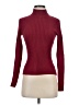 August Silk Burgundy Turtleneck Sweater Size S - photo 1